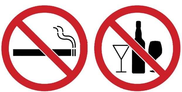 arrêter de consommer de l'alcool et de fumer avant un lifting des seins
