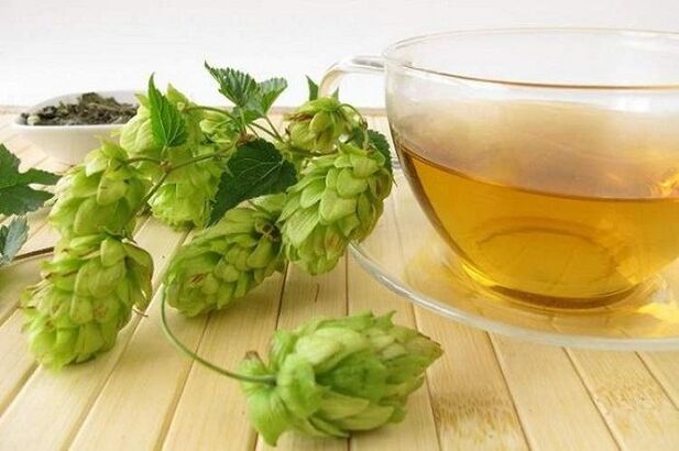décoction de cônes de houblon pour grossir les seins